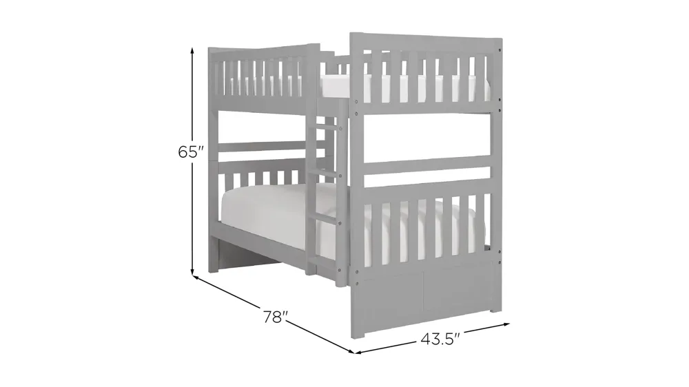 Belisar Bunk Bed Dimensions