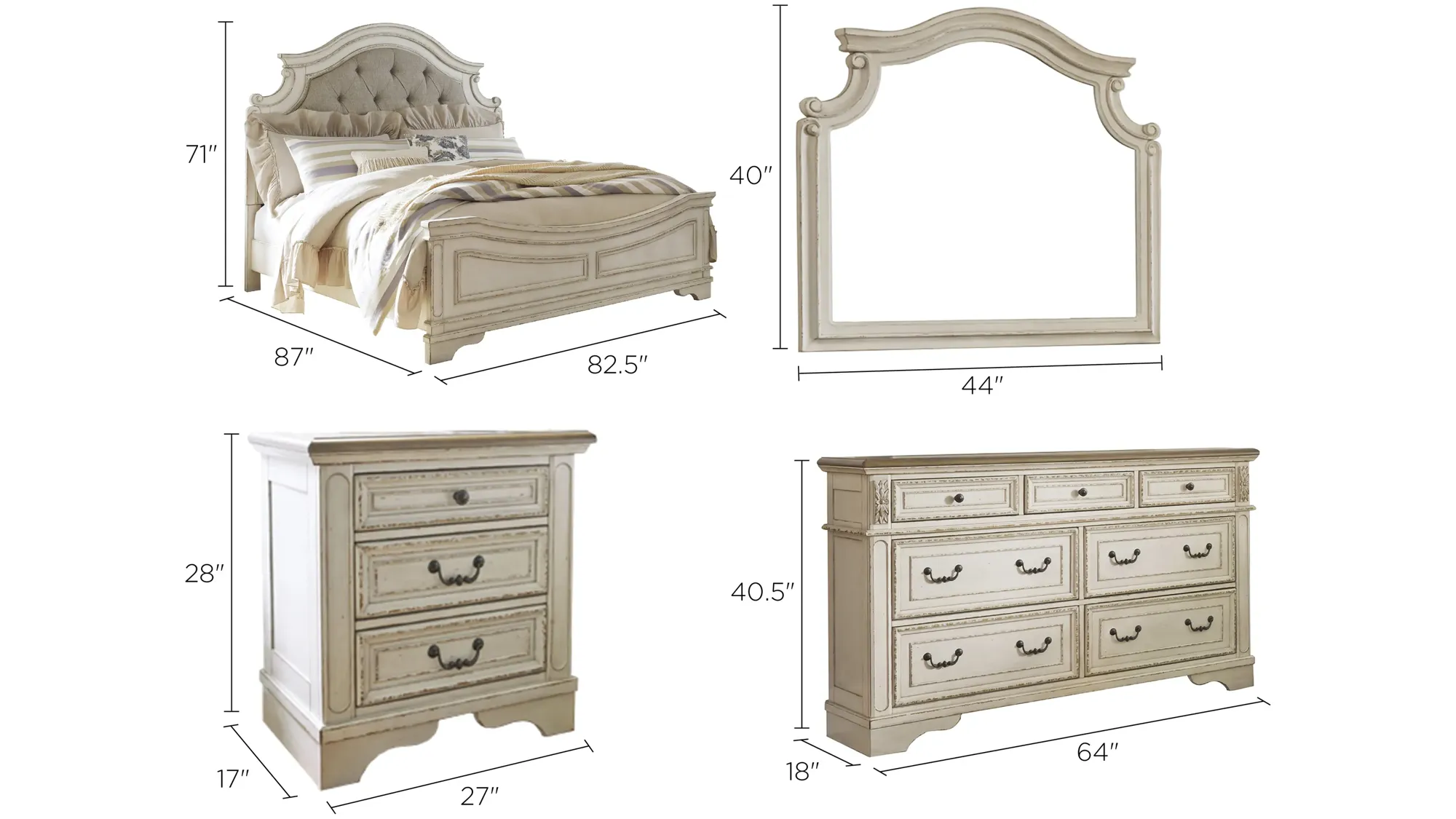 Libbie 4 pc. Bedroom Set Raymour Flanigan