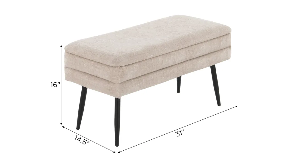Neapolitan Storage Bench Dimensions