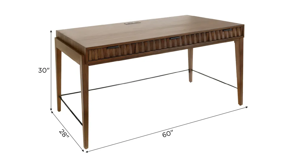 Delray Writing Desk Dimensions