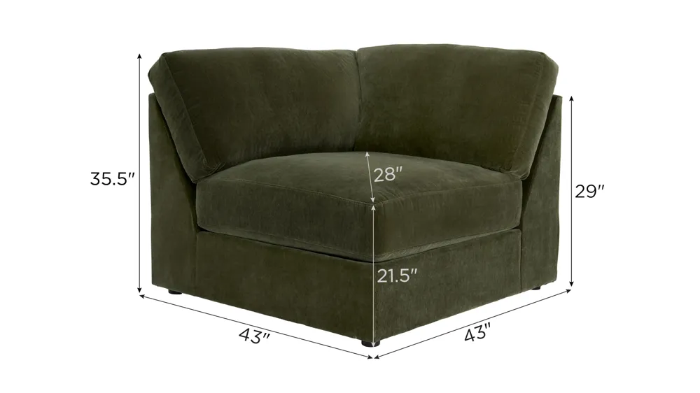 Everest Corner Dimensions