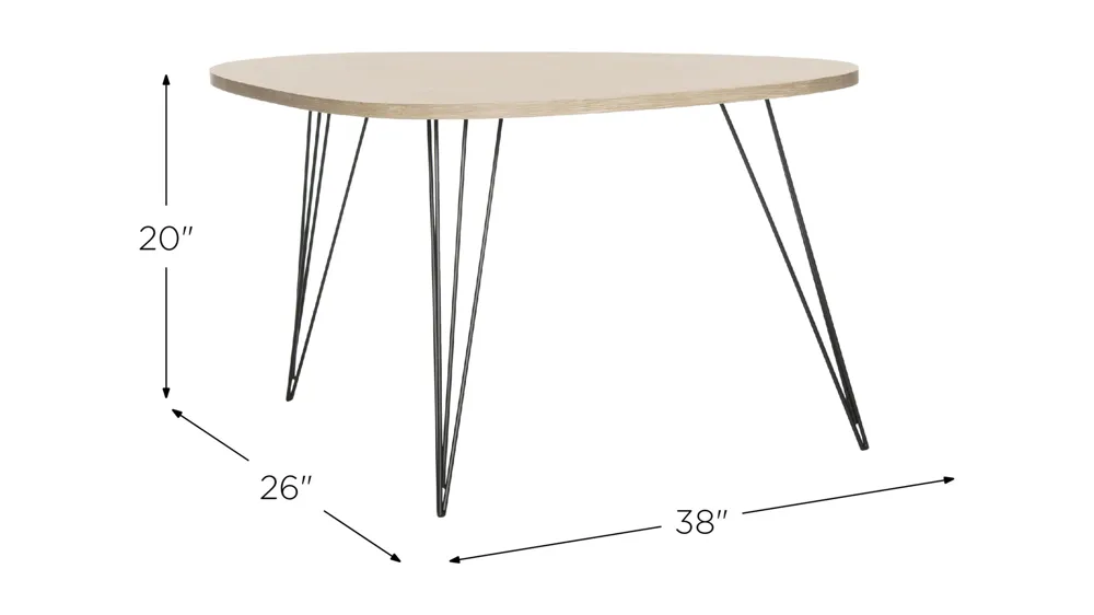 Jessa Coffee Table Dimensions