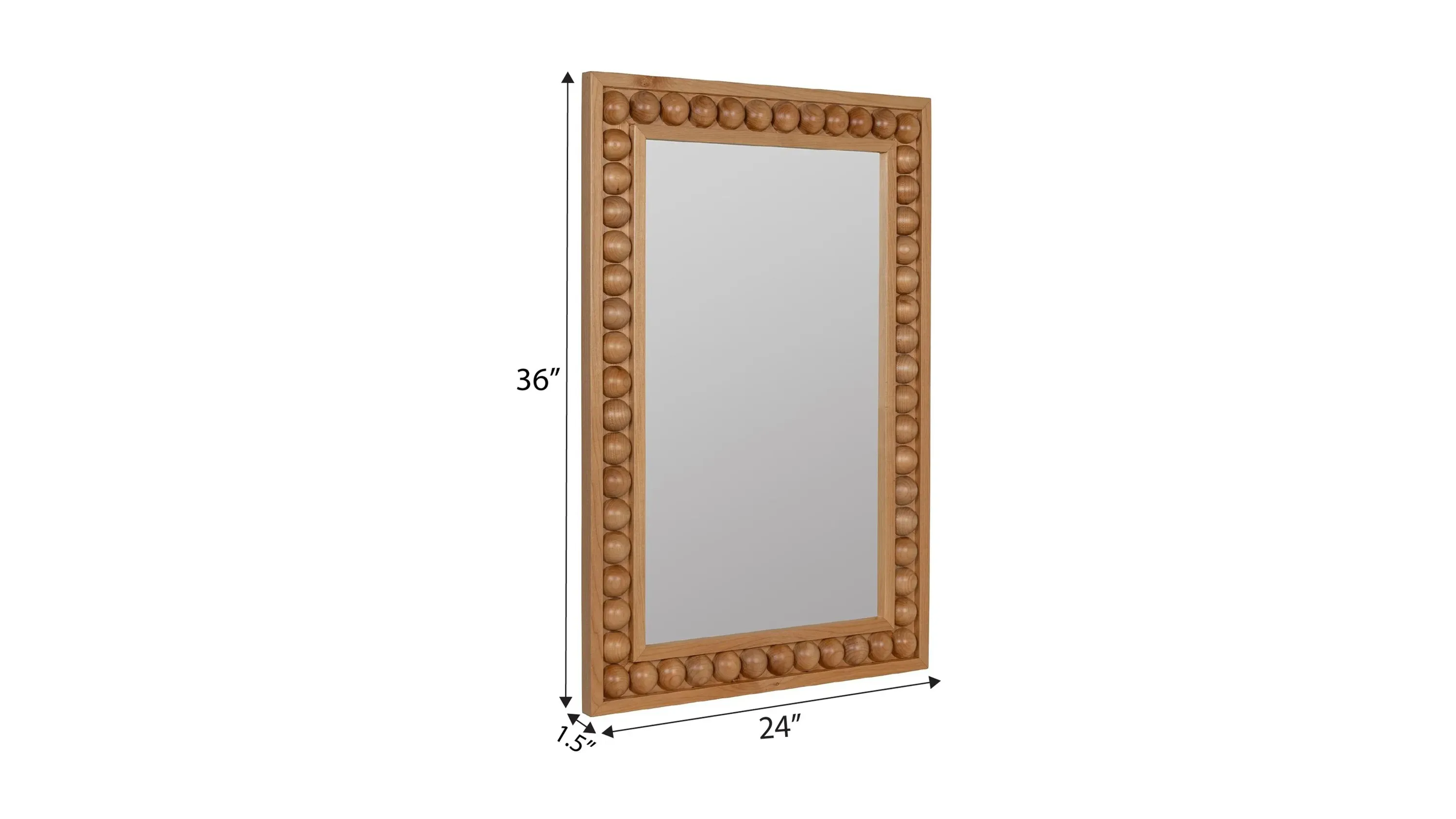 Wooden Wall Mirror | Raymour & Flanigan