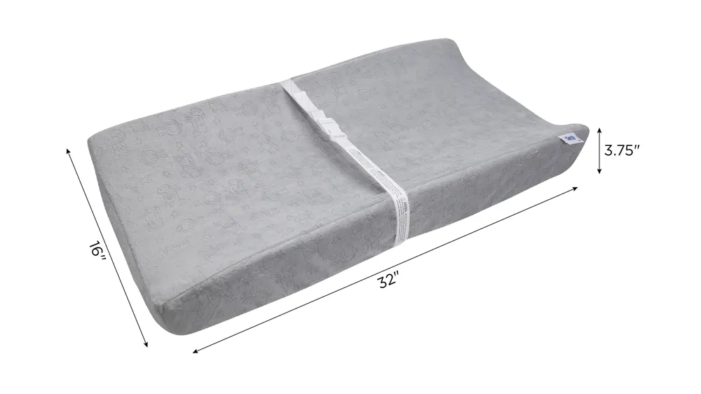 Serta Perfect Sleeper Changing Pad with Plush Cover Set Dimensions