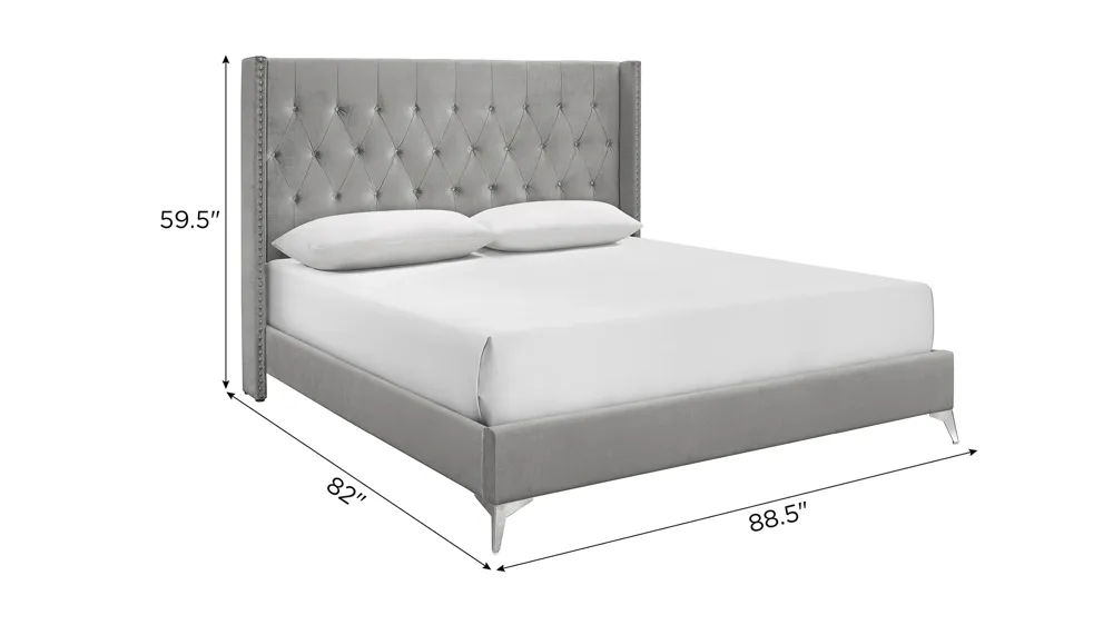Huxley Uphostered Bed Dimensions
