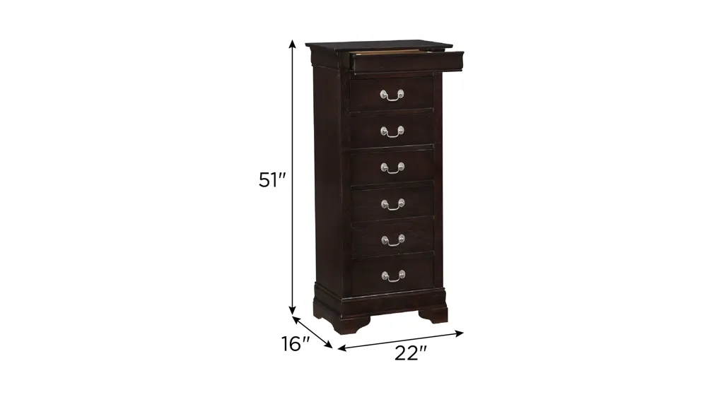 Rossie Lingerie Chest Dimensions