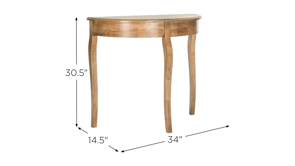 Hayward Console Table Dimensions