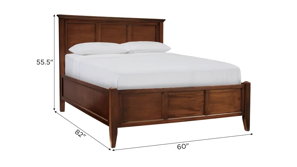 Westlake Panel Bed Dimensions