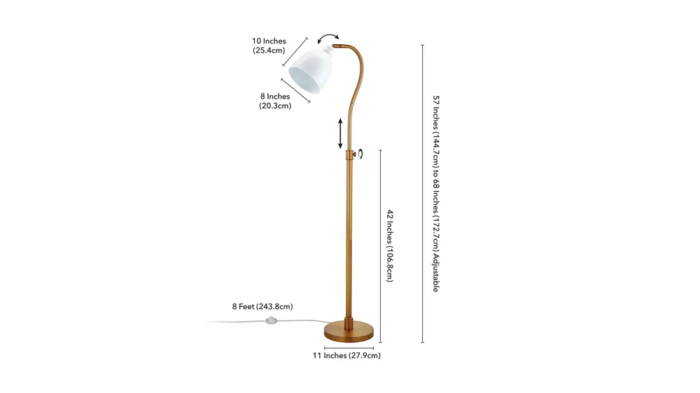 Kramer Floor Lamp Dimensions