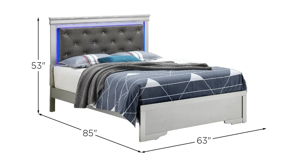 Lorana Queen Bed Dimensions