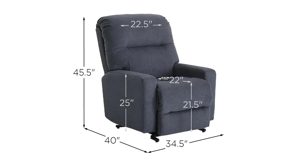 Kenley Lift Recliner Dimensions
