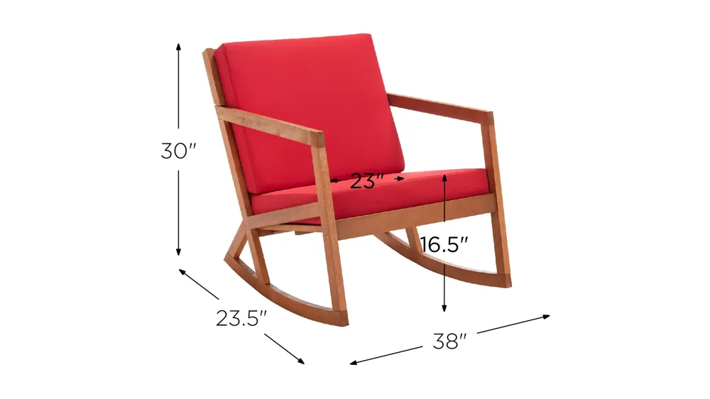 Kipnuk Rocking Chair Dimensions