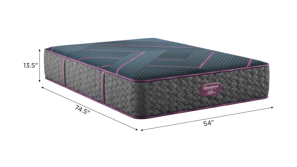 Beautyrest World Class Level Three Firm Hybrid Mattress Dimensions