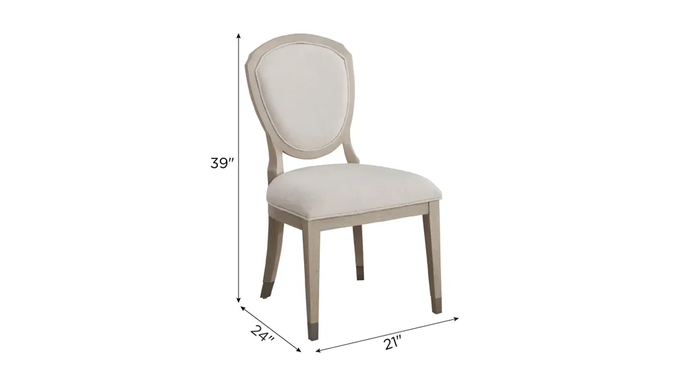 Francesca Side Chair Dimensions