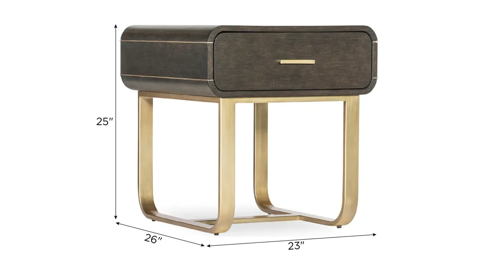 Commerce & Market Metropolitan End Table Dimensions