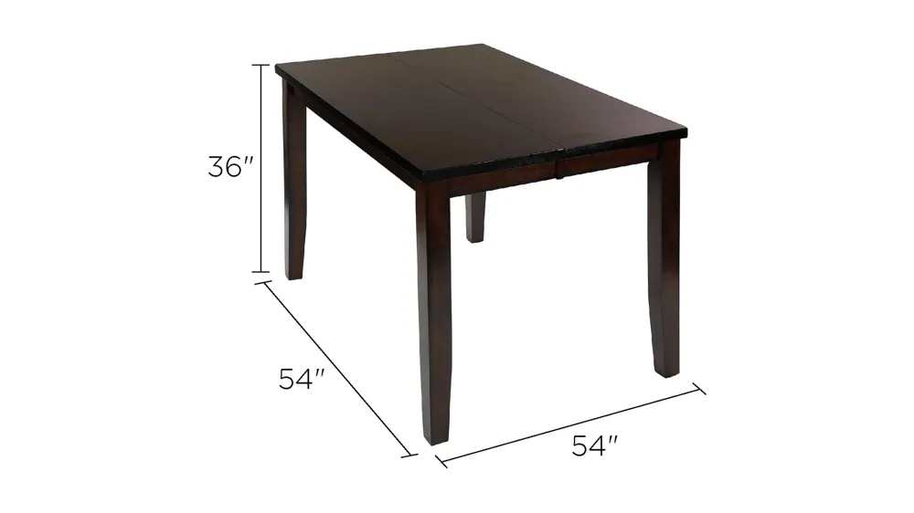 Flannigan Counter Height Dining Room Table Dimensions