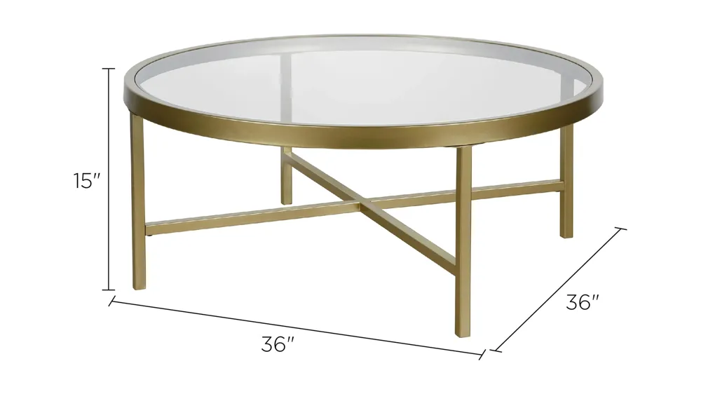 Xivil Round Coffee Table Dimensions
