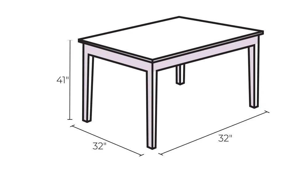 Capterra Casual Round Table Dimensions