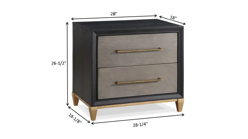 Payson Nightstand Dimensions