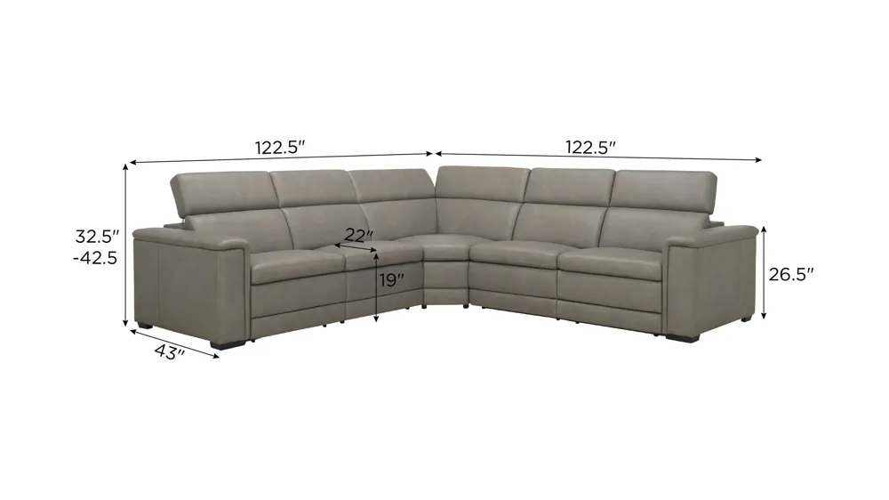 Finnegan 3-pc. Power Reclining Sectional | Raymour & Flanigan
