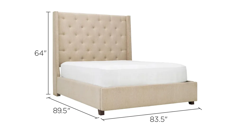 Quinn Platform Storage Bed Dimensions
