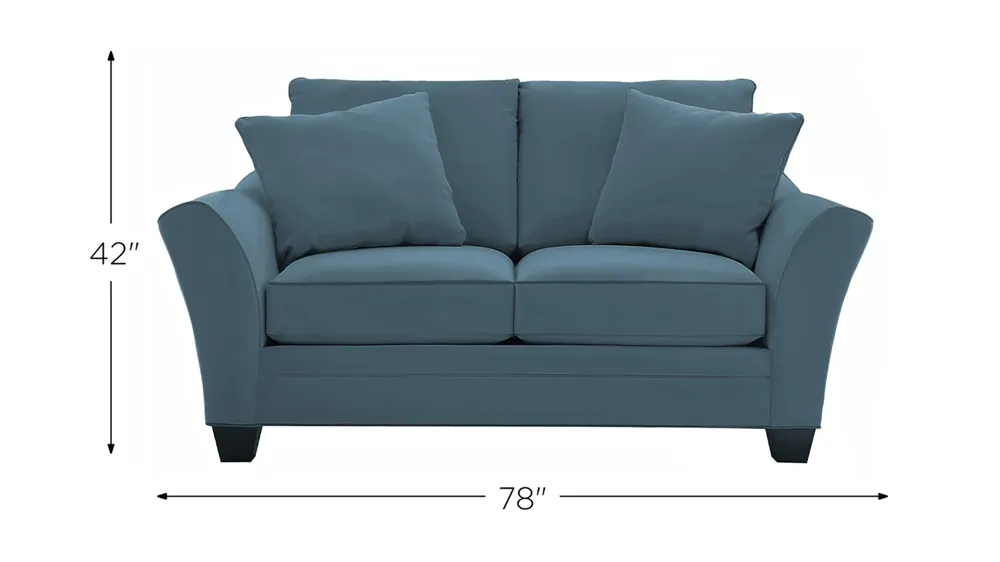 Briarwood Loveseat Dimensions