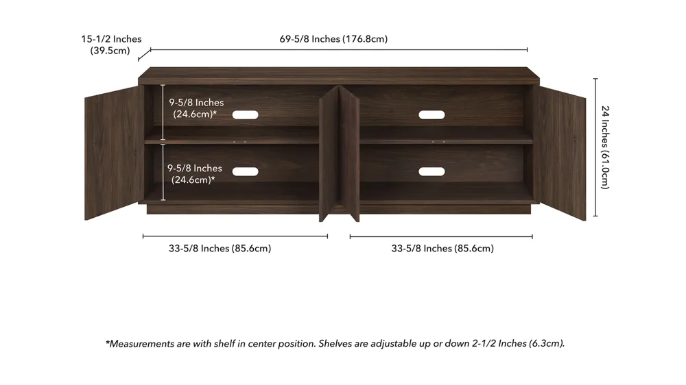 Aria TV Stand Dimensions