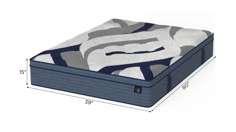 Drew & Jonathan Home by King Koil Westcott Medium Pillowtop Mattress Dimensions