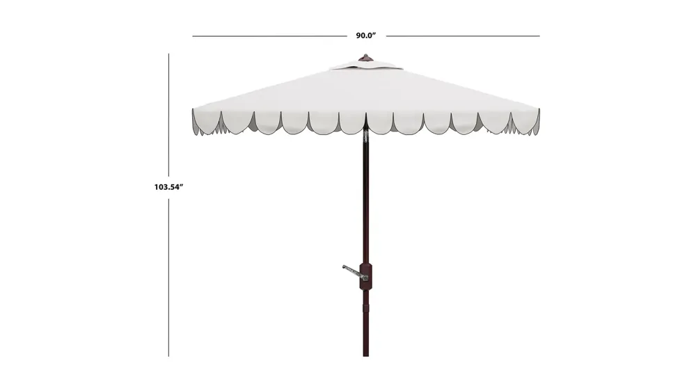 Doreen Square Patio Umbrella Dimensions