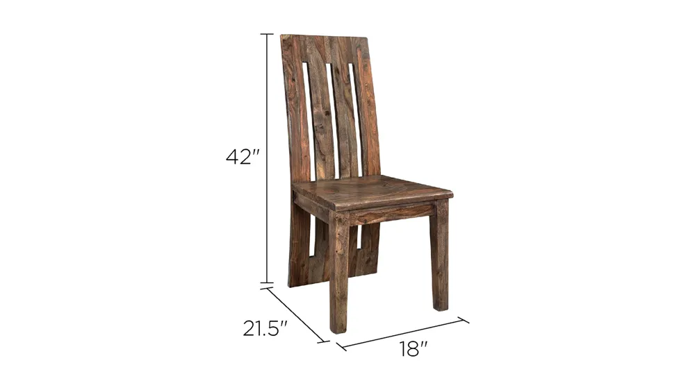 Brownstone Dining Chair: Set of 2 Dimensions
