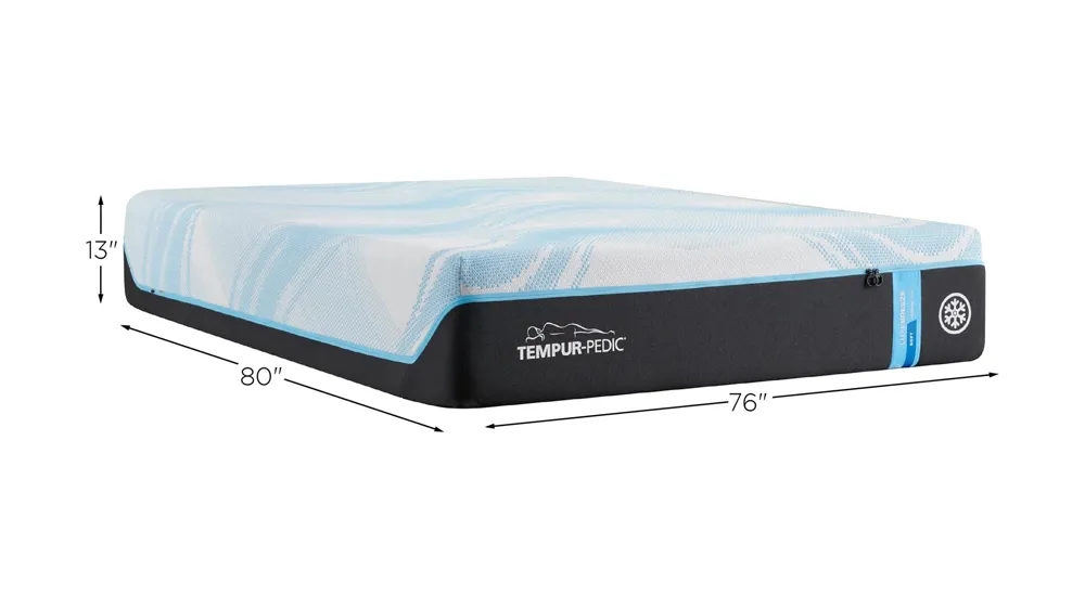 Tempur-Pedic LuxeBreeze 2.0 Soft Memory Foam Mattress Dimensions
