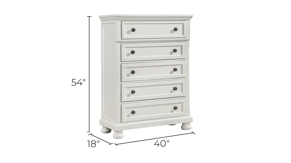 Soriah Bedroom Chest Dimensions