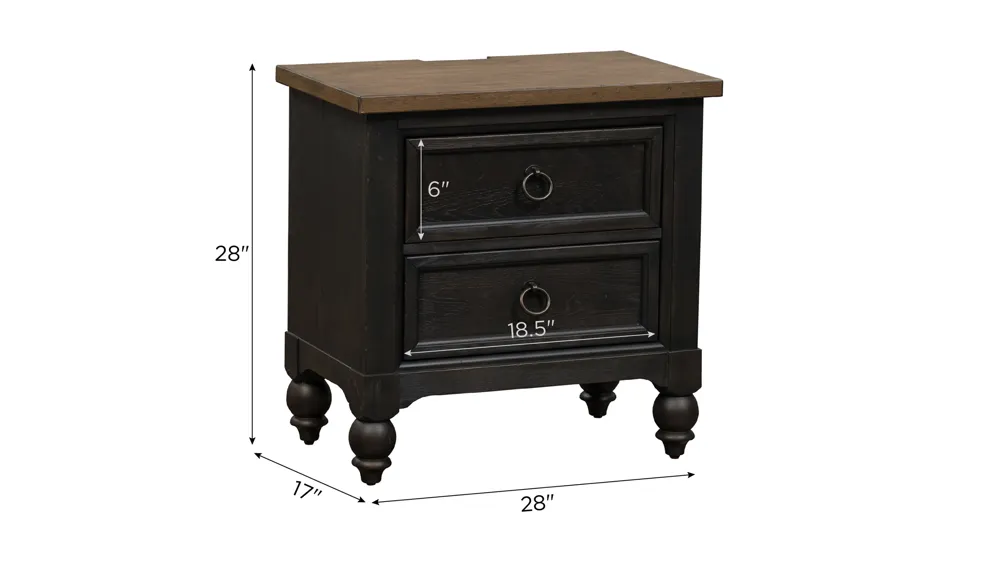 Coventry Nightstand Dimensions
