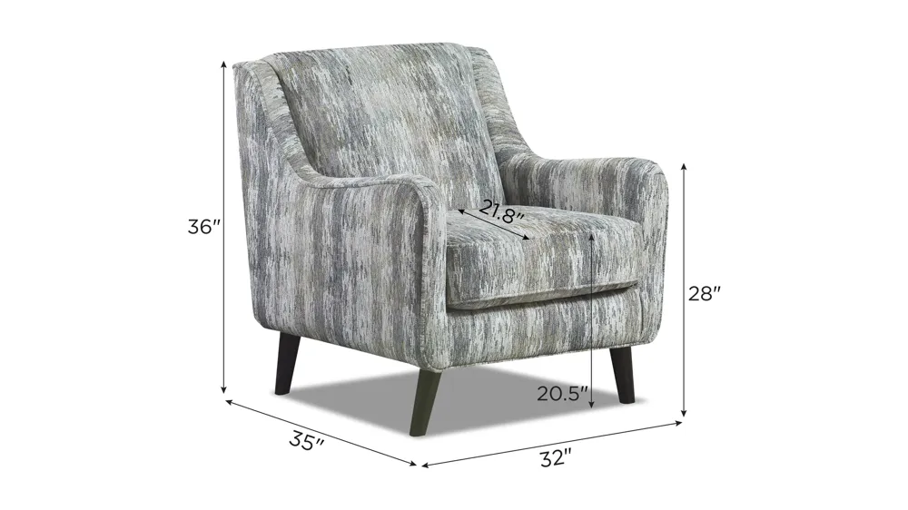 Durango Accent Chair Dimensions