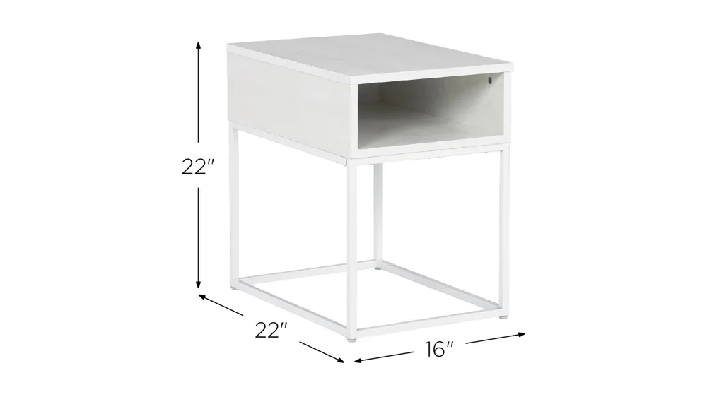 Deznee End Table Dimensions