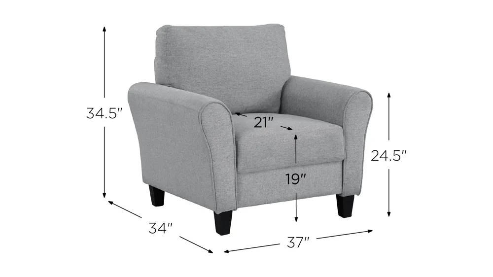 Foxcroft Chair Dimensions