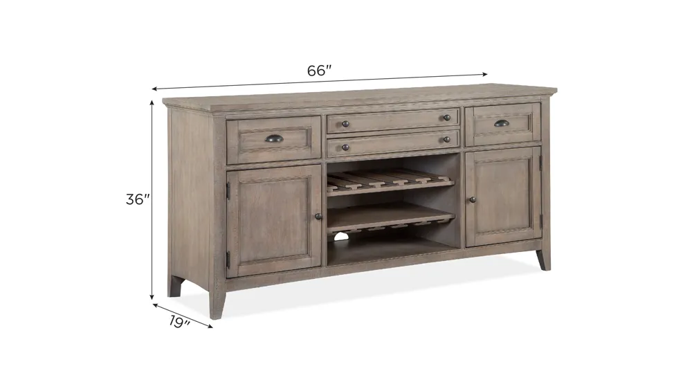 Ivy Ridge Buffet Dimensions