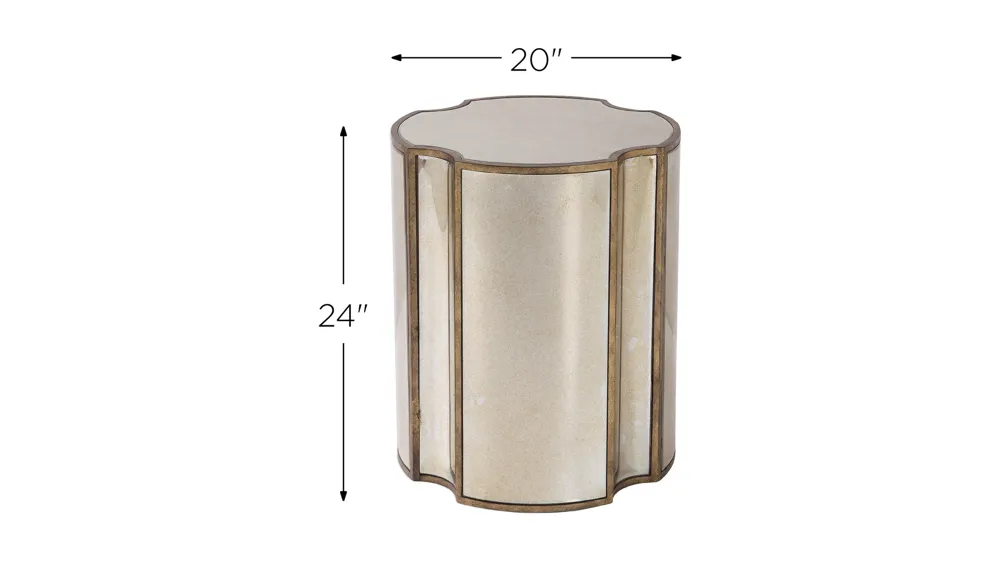 Harpswell Accent Table Dimensions