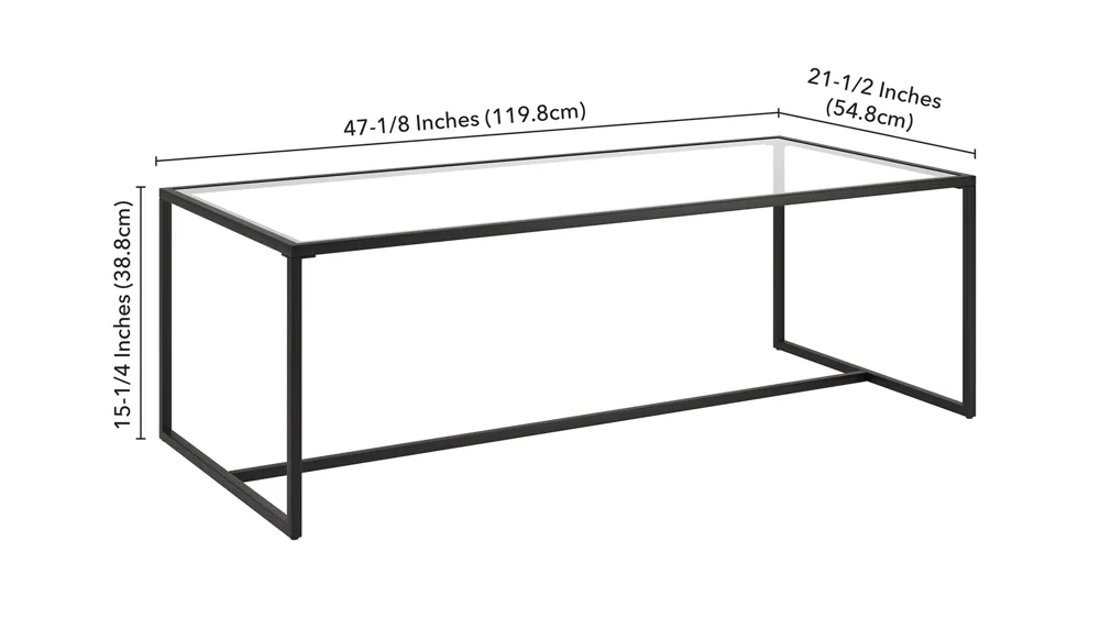 Ansa Coffee Table Dimensions