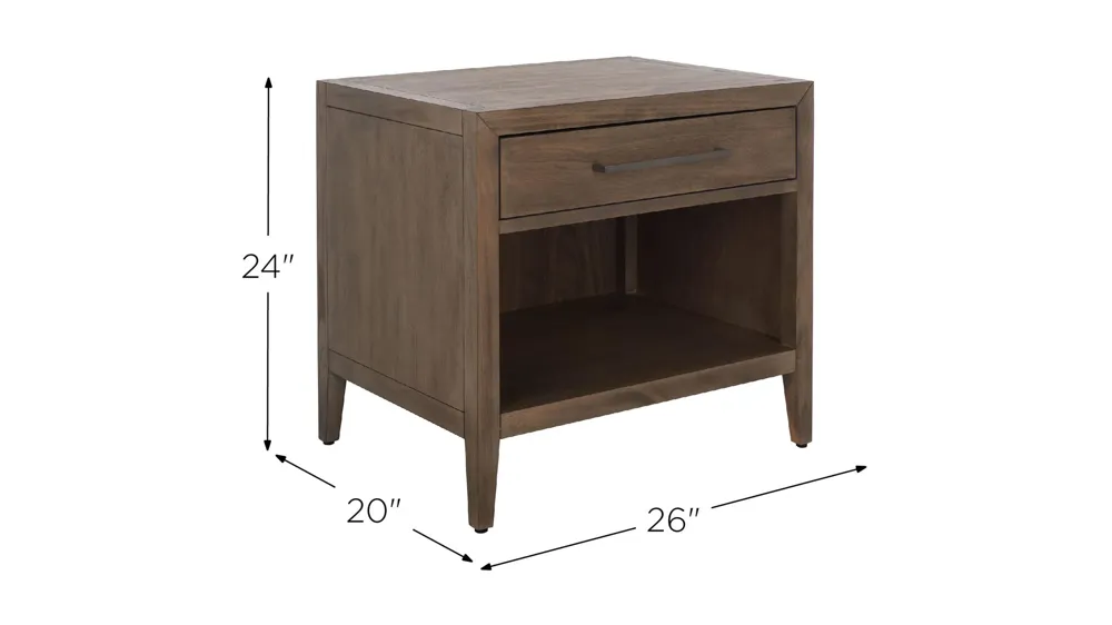 Bellrose Nightstand Dimensions