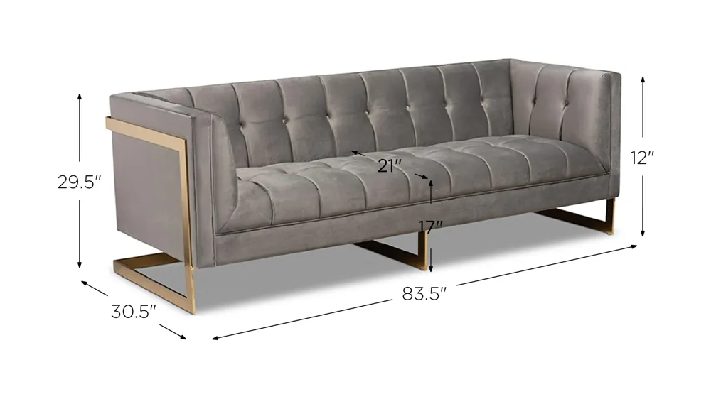 Ambra Sofa Dimensions