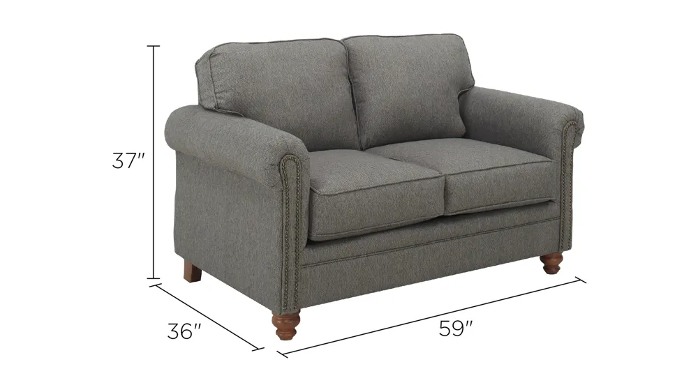 Eldon Loveseat Dimensions