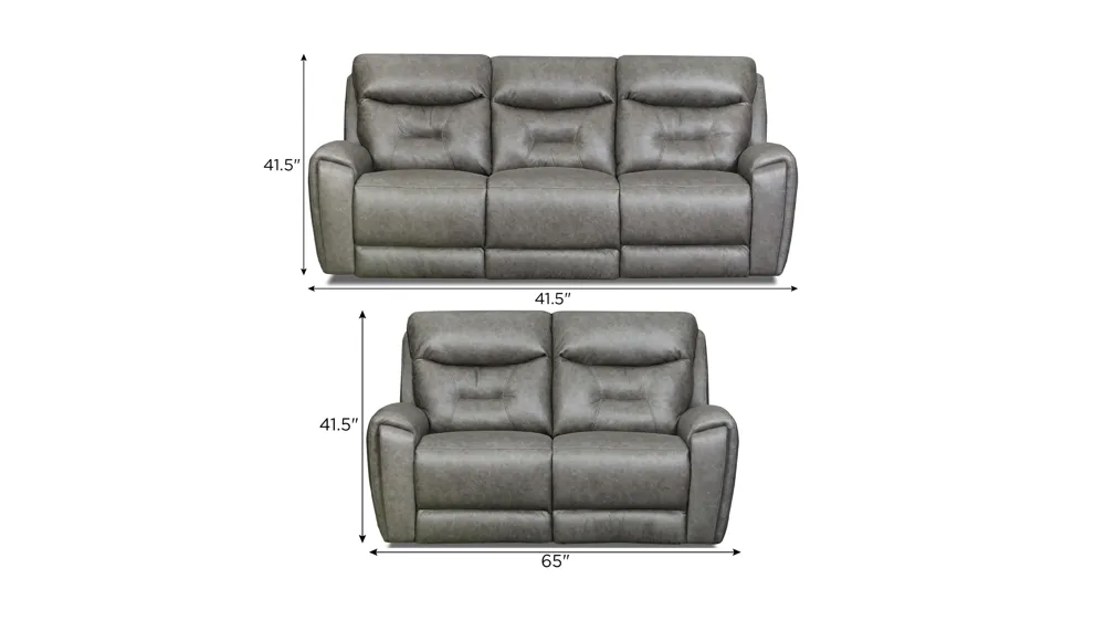 Bryson Zero Gravity Triple Power Living Room Set Dimensions