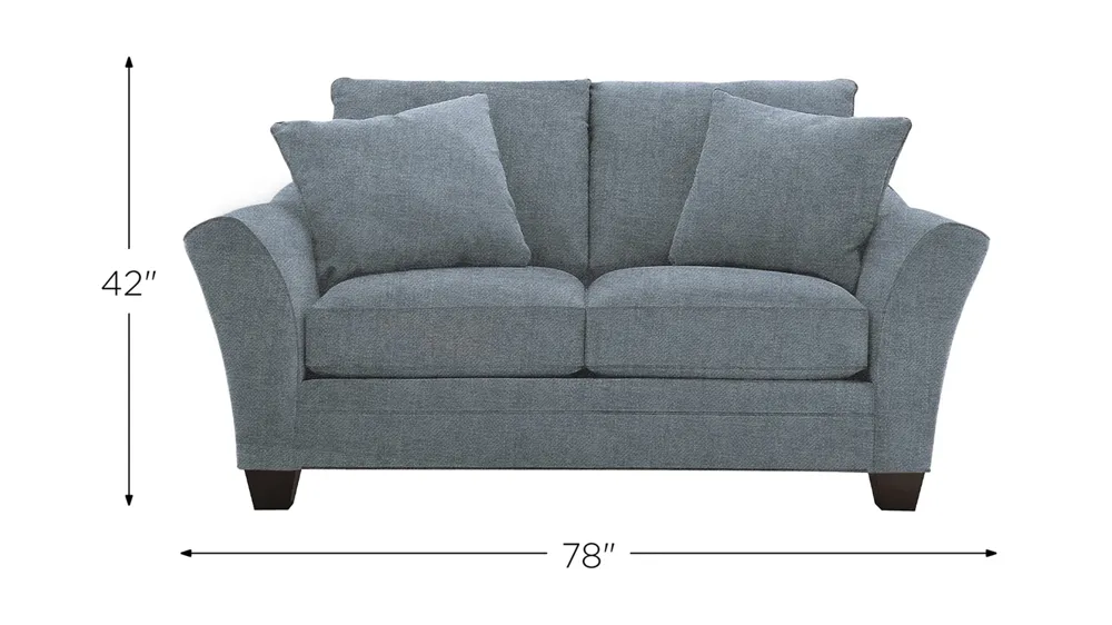 Briarwood Loveseat Dimensions
