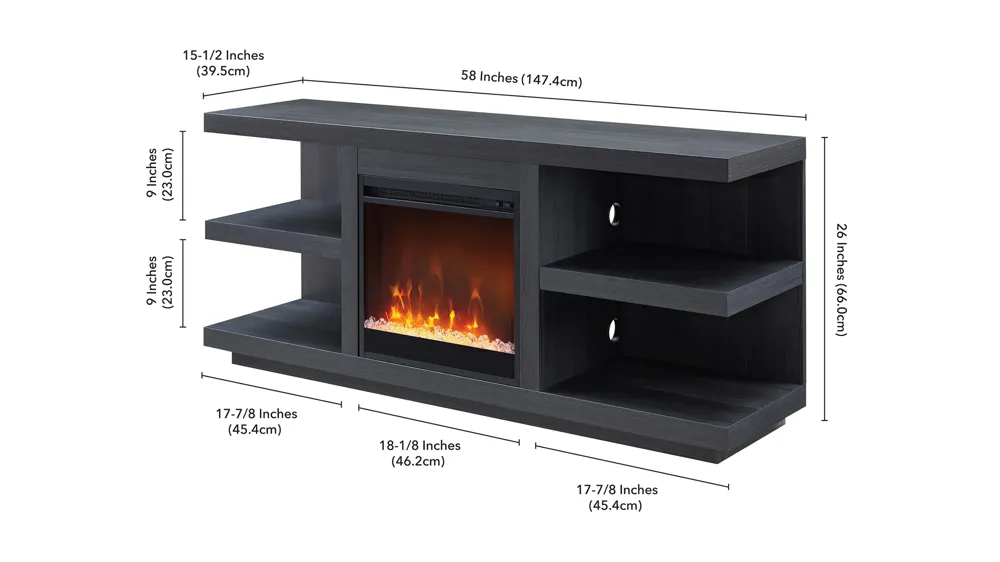 Maya TV Stand Dimensions