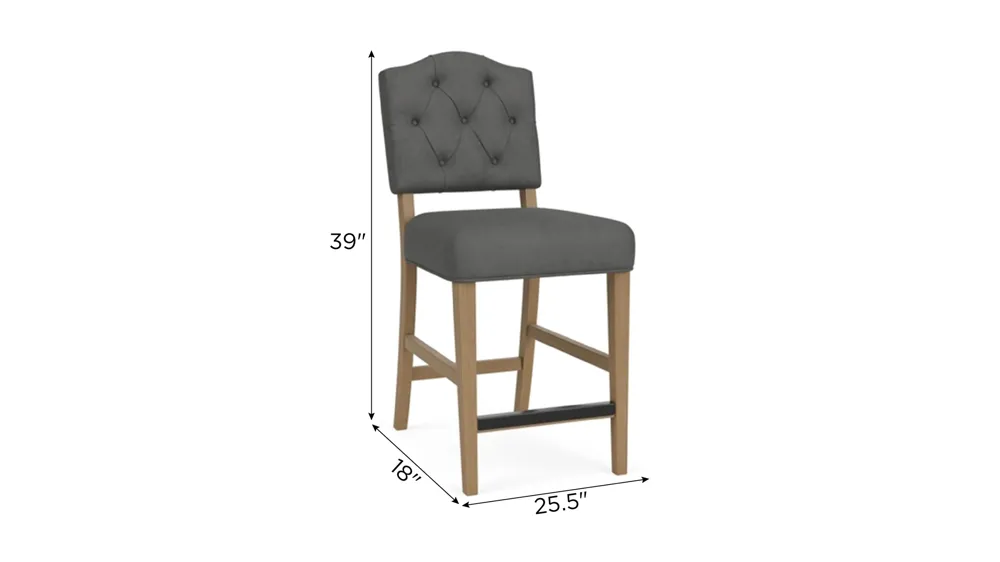 Aberdeen Stool- Set of 2 Dimensions