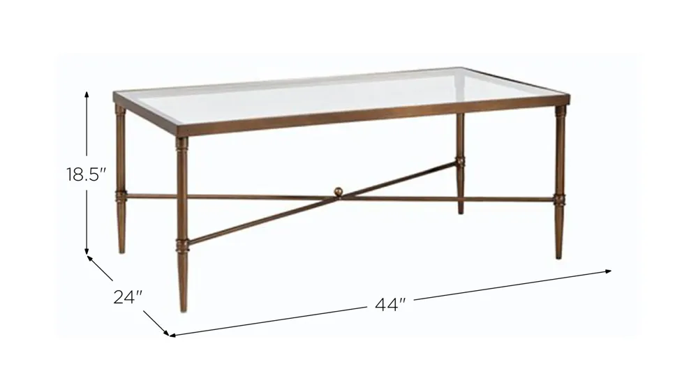 Higgs Rectangle Coffee Table Dimensions