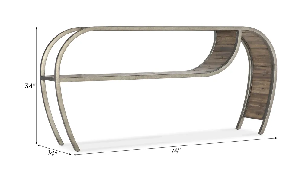 Commerce & Market Console Table Dimensions