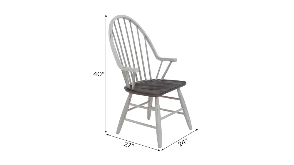 Liberty Armchair - Set of 2 Dimensions