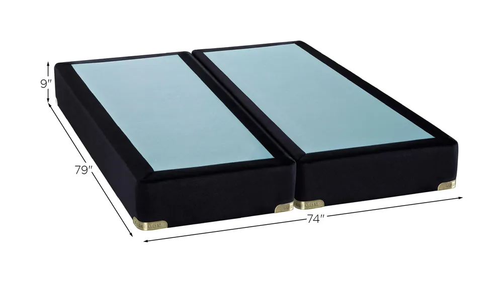 9" Night Stars Split King Box Spring 2-pc. Set Dimensions